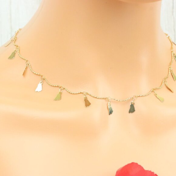 "Minimalist & Elegant Necklace Chain – Perfect for Women & Girls | UNVRC1057 - Picture 10 of 10